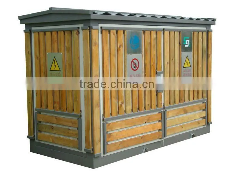 Outdoor SF6 Ring Main Unit with Outdoor Power Substation