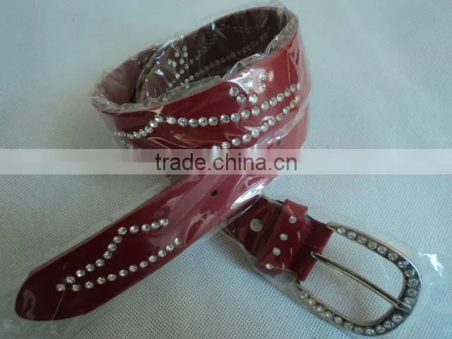 Genuine leather belt women