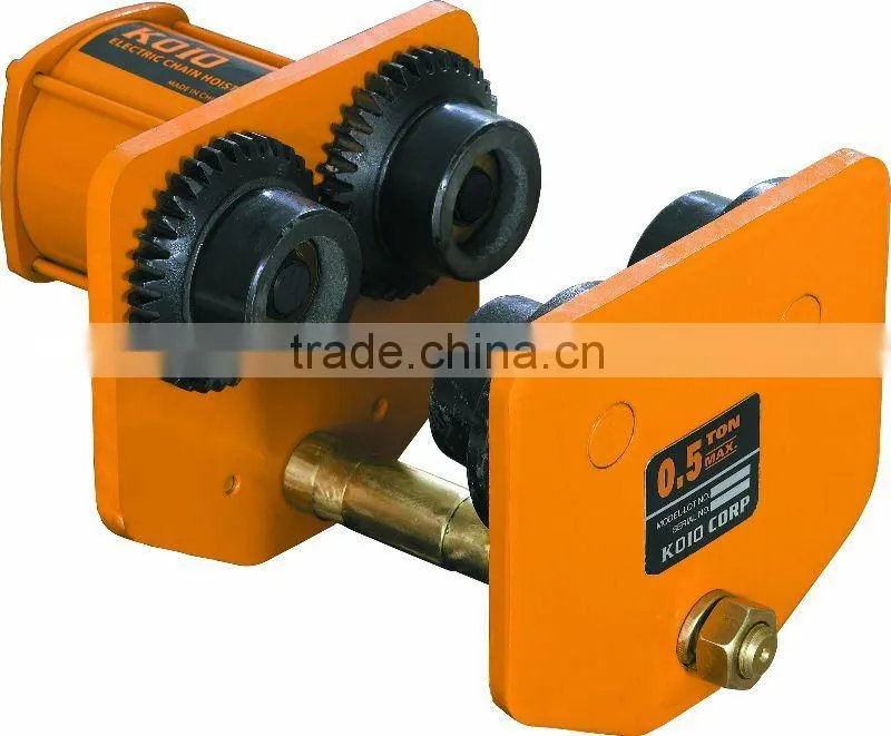 Electric Trolley for Electric Chain Hoist