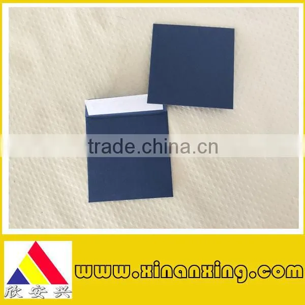 blue paper envelope with pretty design