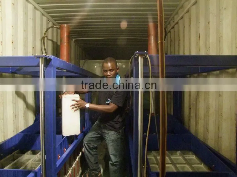 Commercial automatic block ice machine for Africa