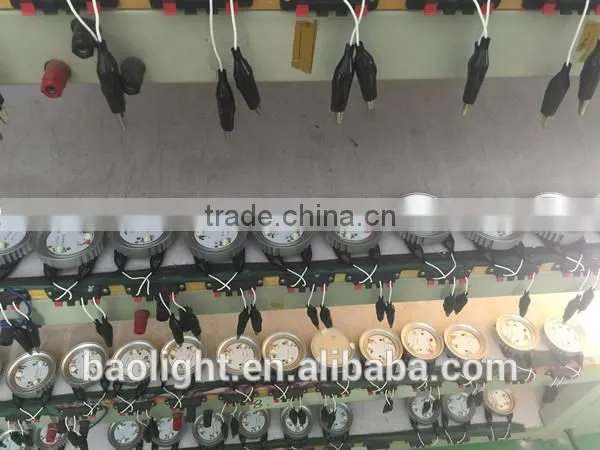 Factory directly 6w 110V / 240V aluminum warm white GX53 led under counter light