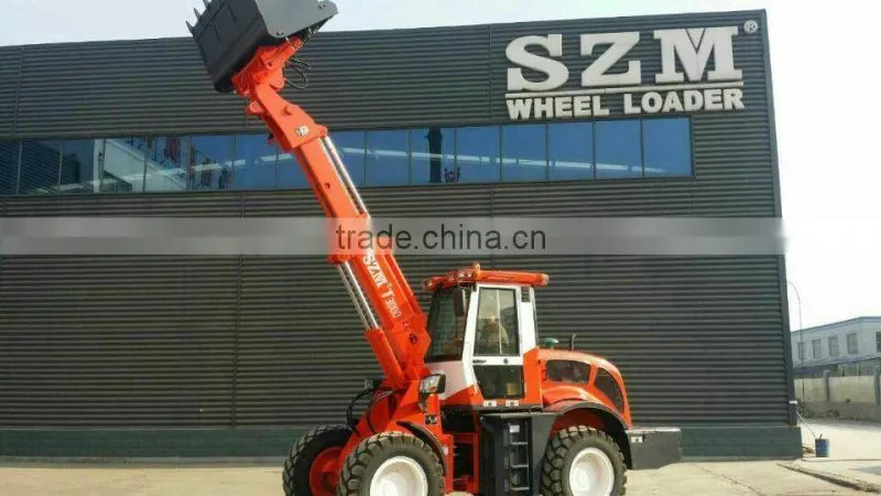 2015 new product telescopic boom wheel loader SZM T3000 with Chinese engine