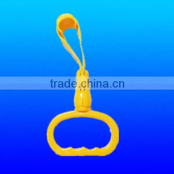 Plastic bus handle/flying ring