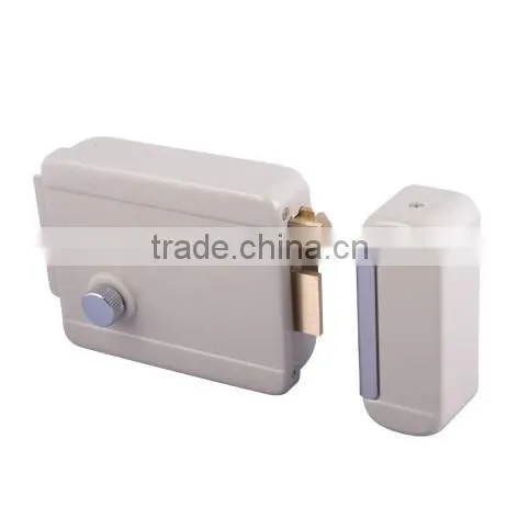 Best selling right opening electric remote door lock for wooden door
