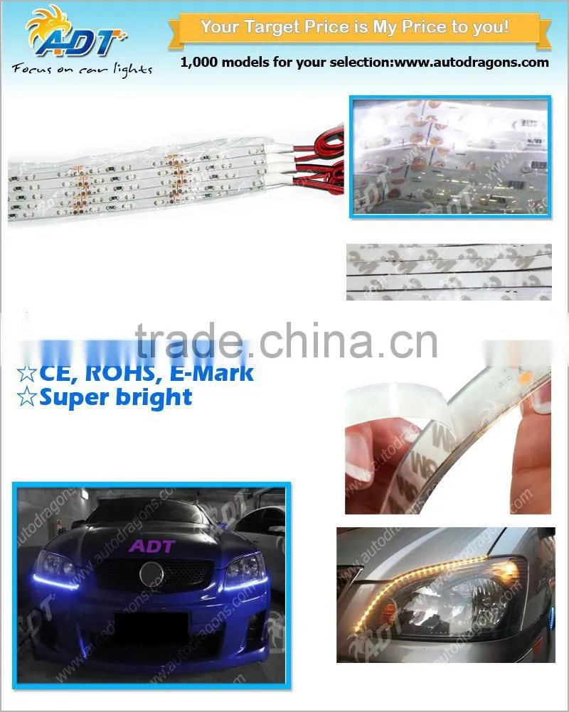 Flexible and Waterproof Long Life Time Side smd 335 led strip