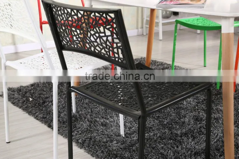 China supplier plastic stacking chairs for dining room
