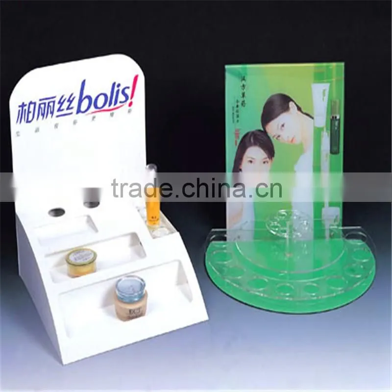 Acrylic clear display makeup cosmetic lipstick sale
