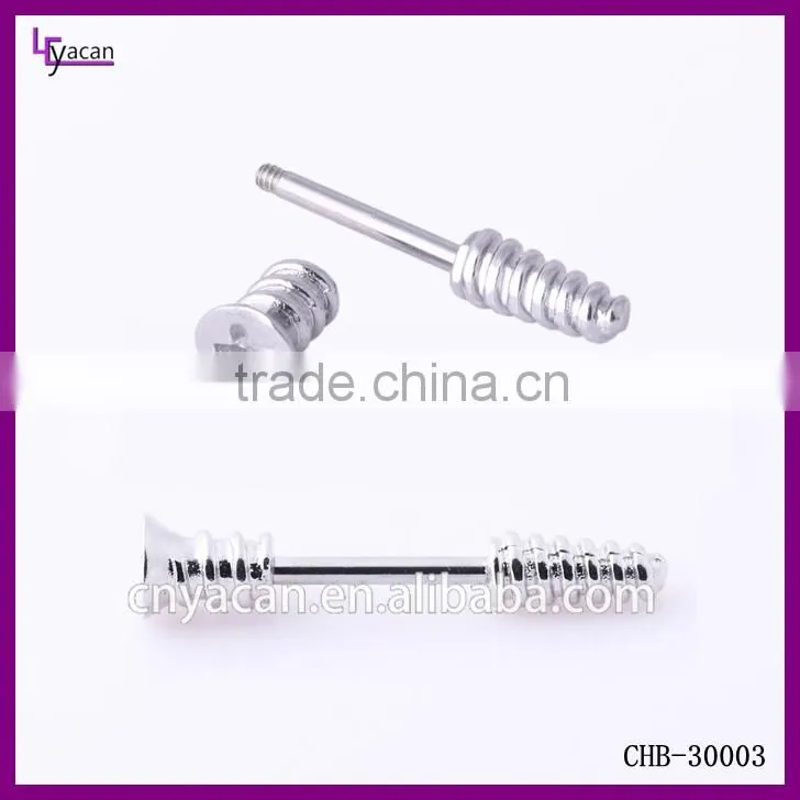 Wholesale Cheap Price Surface Barbell Surgical Steel Nipple Rings
