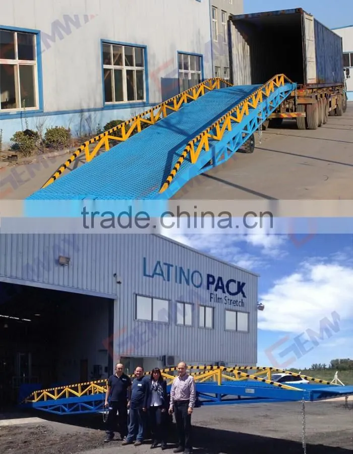 6ton 2016 Hot sale mobile used loading hydraulic dock ramp