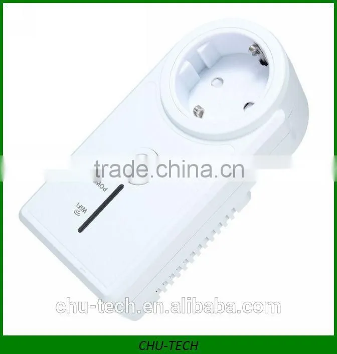 WiFi Cell Phone Wireless Remote Control Switch Smart Power Socket EU Plug