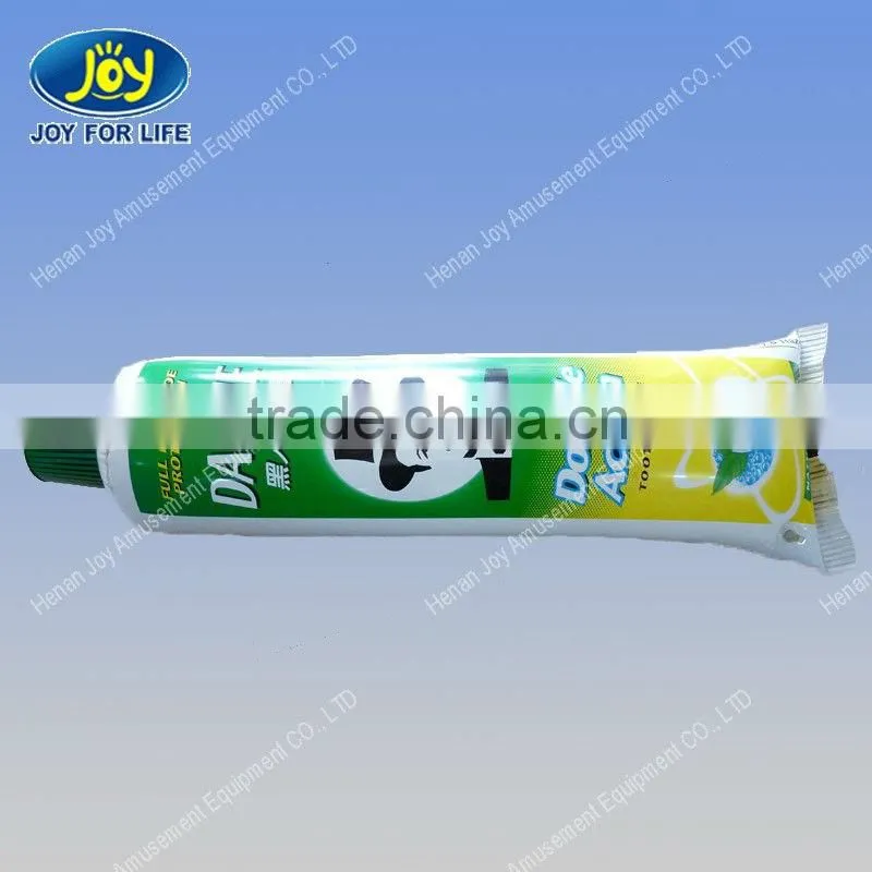 Yellow transparent PVC hummer model for advertising Anne