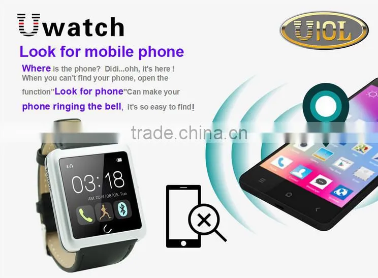 New! China low price smart watch , high quality products . Smart Watch U10L for IOS and Android System