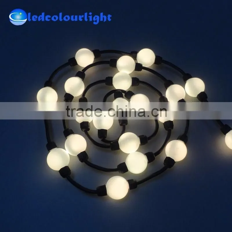 Cheap christmas ornaments balls kinetic lifting sphere led ball string light