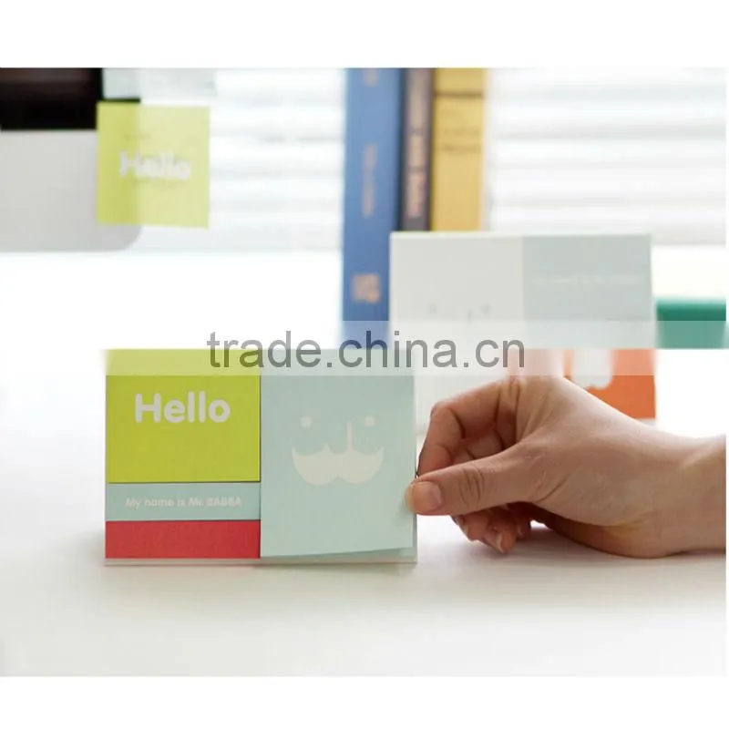 custom die cut sticky notes