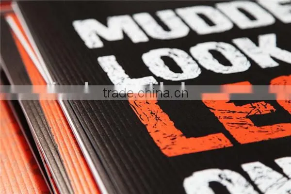 2 Colors die cut corflute sign ,coreflute pp signs,corrugated plastic sign