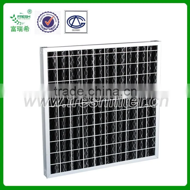 Activated carbon plank air filter