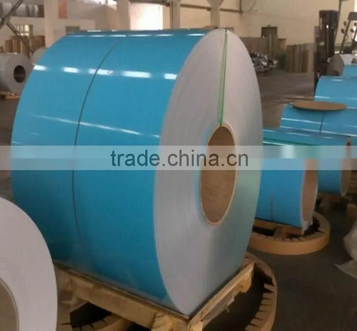 factory directly price color coated aluminum sheet coil for roofing/cladding system