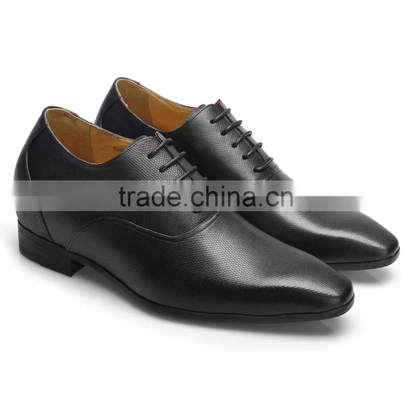 black cow leather mens wedding shoes groom shoes