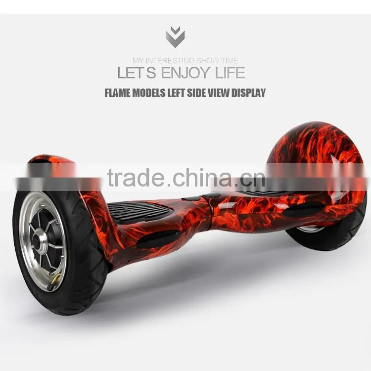 Rock Electric Hoverboard Plus Size Self Balancing Scooter 10 Inch 2 wheels smart electric skateboard