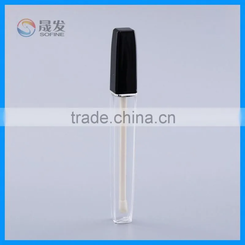 8ML plastic cosmetic tube for lip gloss