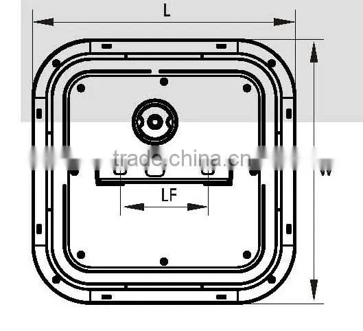 14W IP66 LED Bulkhead