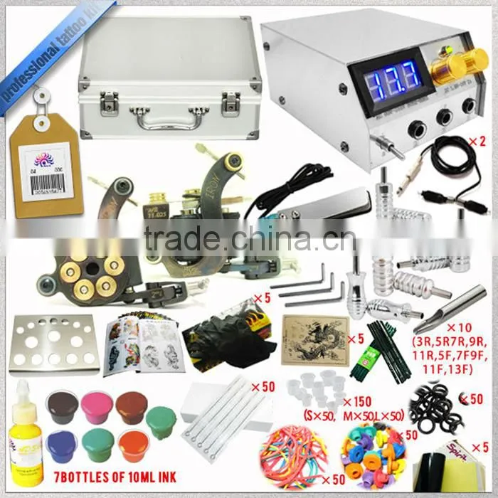 Hot China products wholesale professional body art glitter tattoo kit