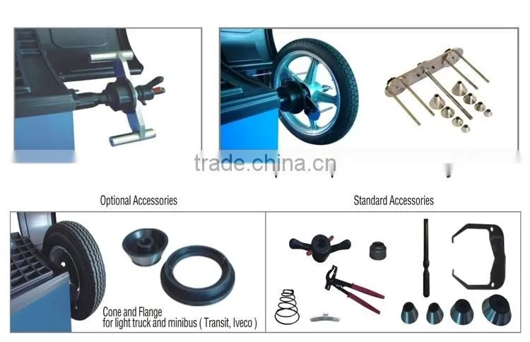 JF tire changer and wheel balancer manual wheel balancer bubble wheel balancer