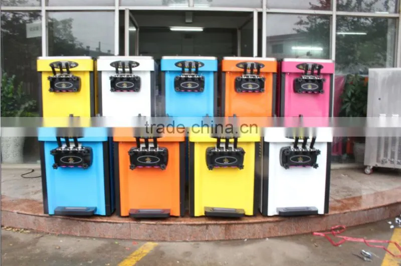 25L ice cream machine/Blue color ice cream machine/2+1