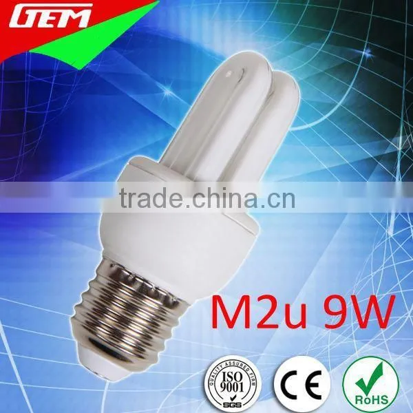 DEF/M-9 CFL Energy Saving Lamps M2u 9W 2700 K