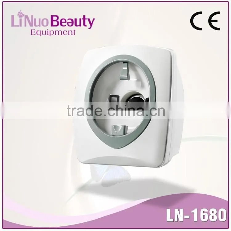 Professional CE approved LN-1680 facial skin analyzer machine with factory price