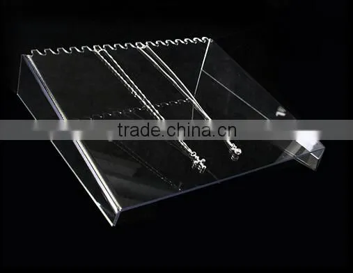 acrylic necklace display , necklace stand