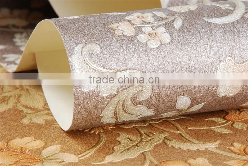 New Nature Wallpaper /hotel vinyl wallpaper/office decoration wallpaper