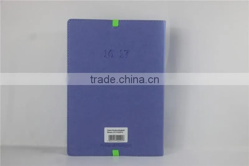 Embossing Leather Diary Journal Paper Customised Notebooks Writing