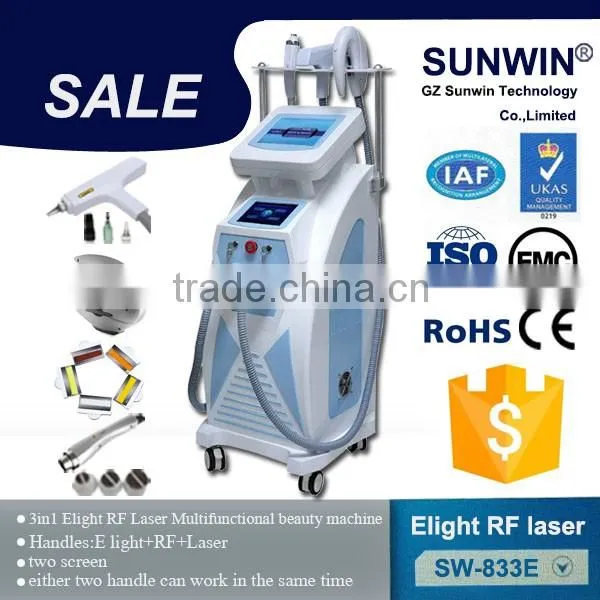 SW-313E Factory Price Top Brand shr opt ipl hair removal/SHR IPL/OPT SHR