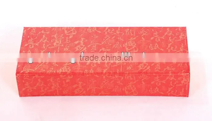 Hot!!! Customized Made-in-China Red Wine Bottle Soft Protect Paper Gift Box(ZDC13-100)
