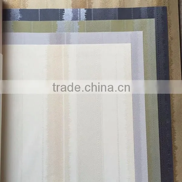 hot washable modern strip vinyl wallpaper for home decoration