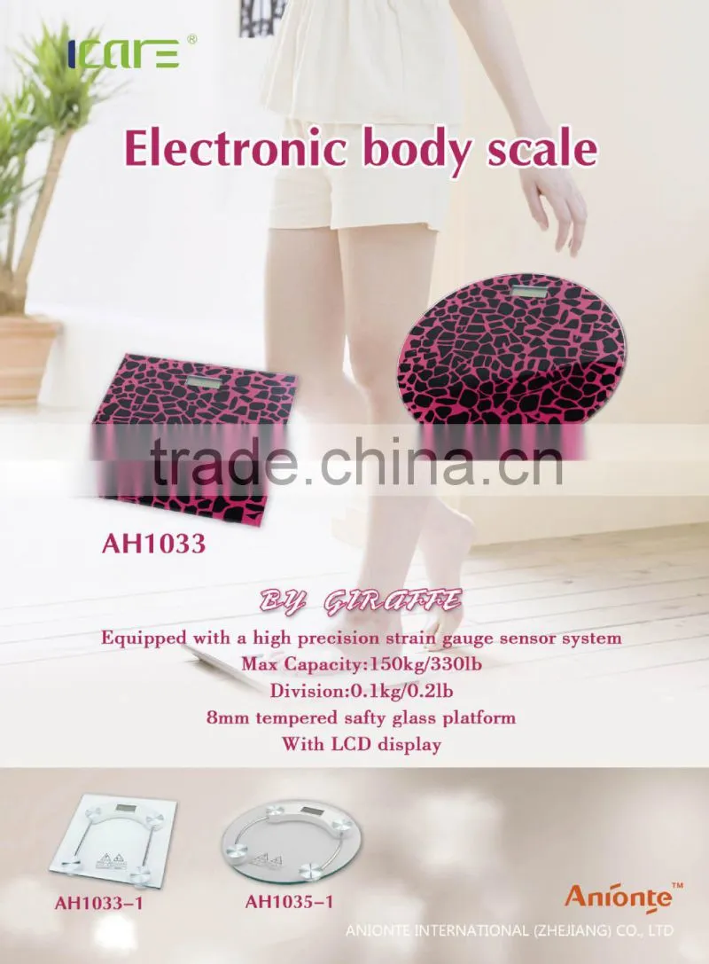 Digital Bathroom Scale with LCD display