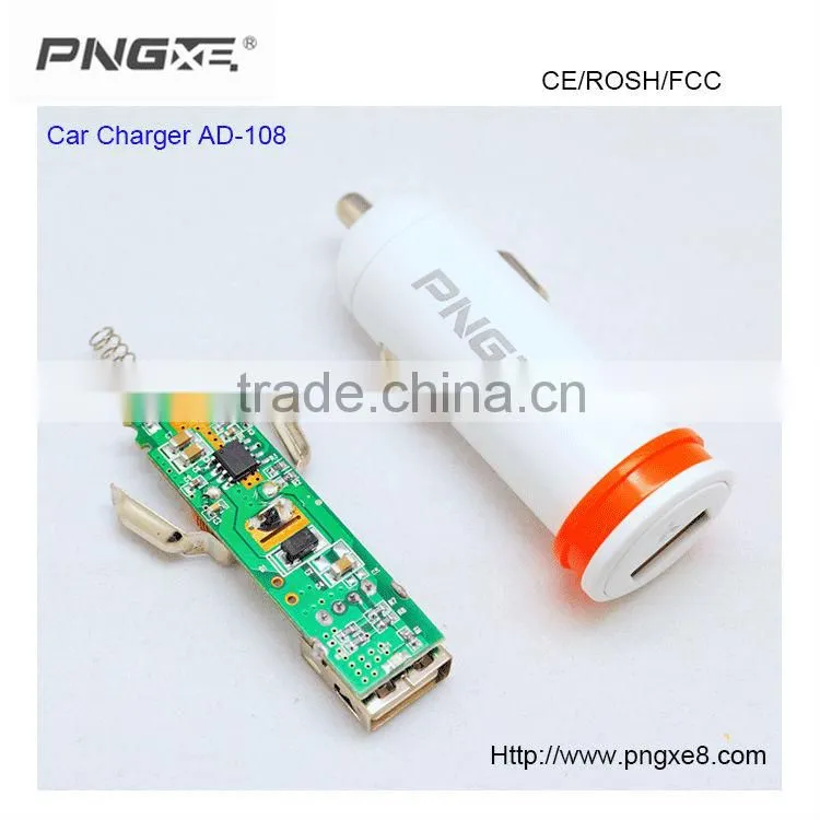 2015 New promotional china car accessories single usb car charger