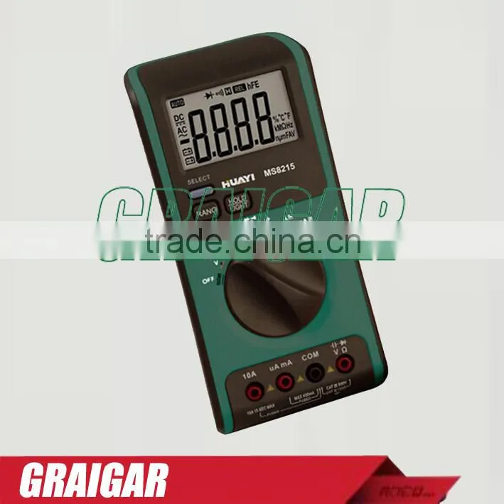 MS8215 Digital Multimeter AC/DC Voltage Current Frequency Capacitance Resistance Tester Detector