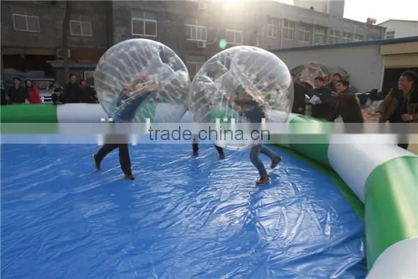 Exciting inflatable bumper ball for adults