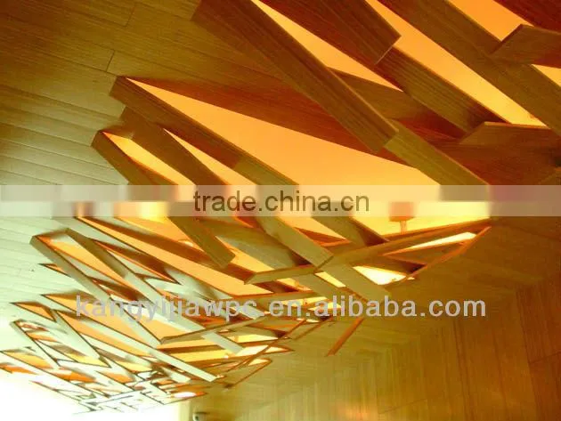 pvc wpc ceiling for indoor decoration