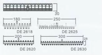 hot sales ABS material swimming pool overflow grating