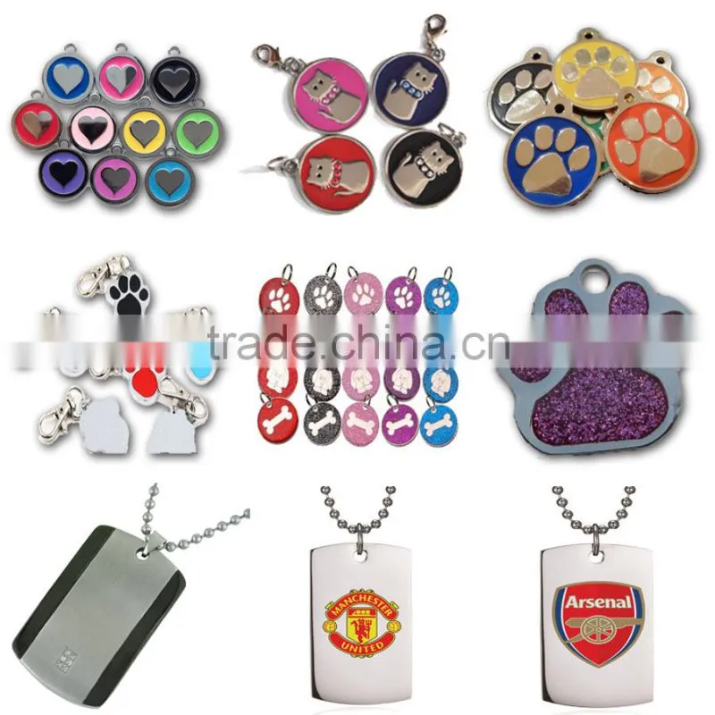 Zinc Alloy Pet Tag With Qr Code,Zinc Alloy Pet Tag,Engraved Gold Plated Pet Identification Tag
