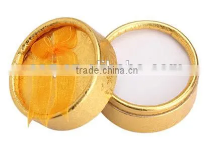 Manufacturner paper round jewelry box with best quality