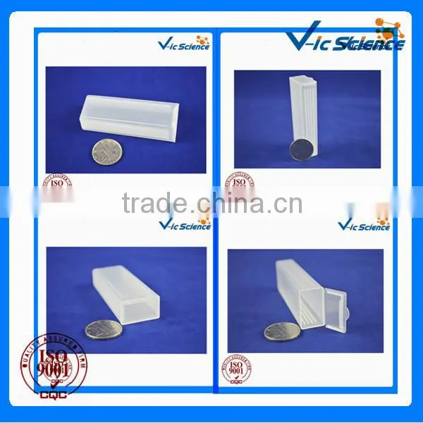 5pcs student plastic microscope slides storage boxes