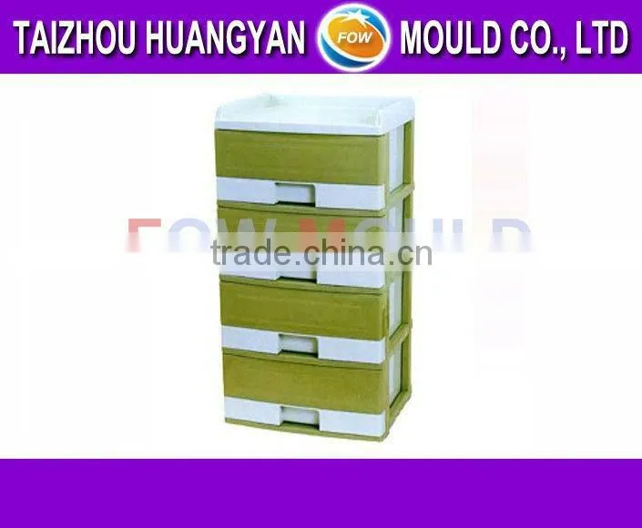 OEM custom injection plastic drawer storage box mould