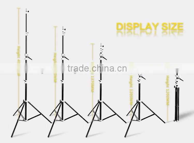 Factory supply multi-function heavy duty studio light stand with air-cushion