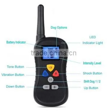 hot selling 16 Levels of Static Shock & Vibration & Beep shock collar for humans