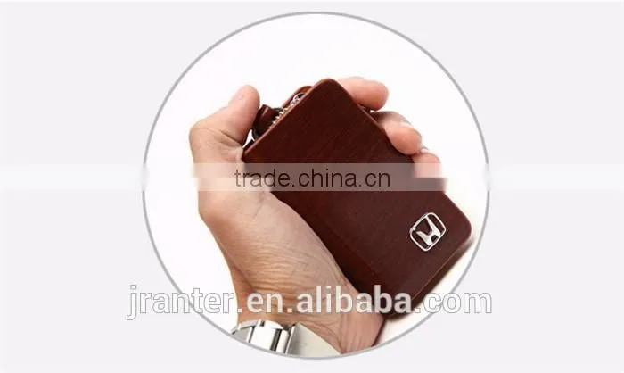Hot Sale cow leather car key case for various kinds of car keys